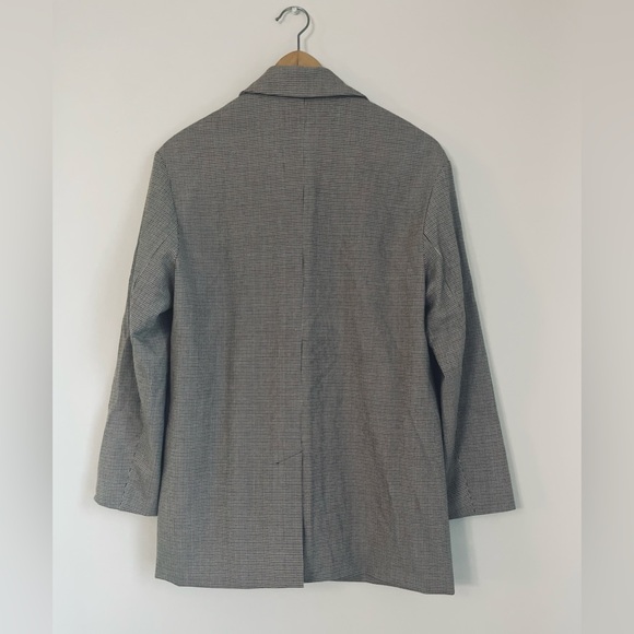 A New Day Womens Extra Small Business Long Sleeve Plaid 2-Button Blazer Jacket - Picture 2 of 8